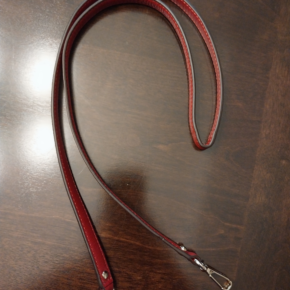 Coach Red Leather Replacement Strap - image 1